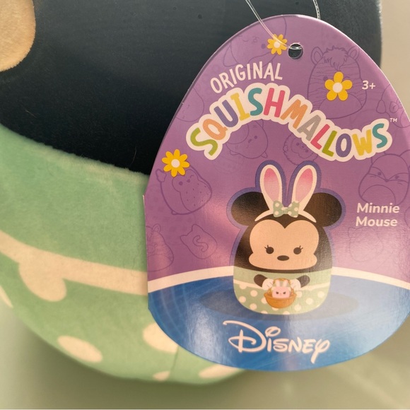 New with Tags Squishmallow Disney Minnie Mouse Easter Collection - Picture 4 of 4